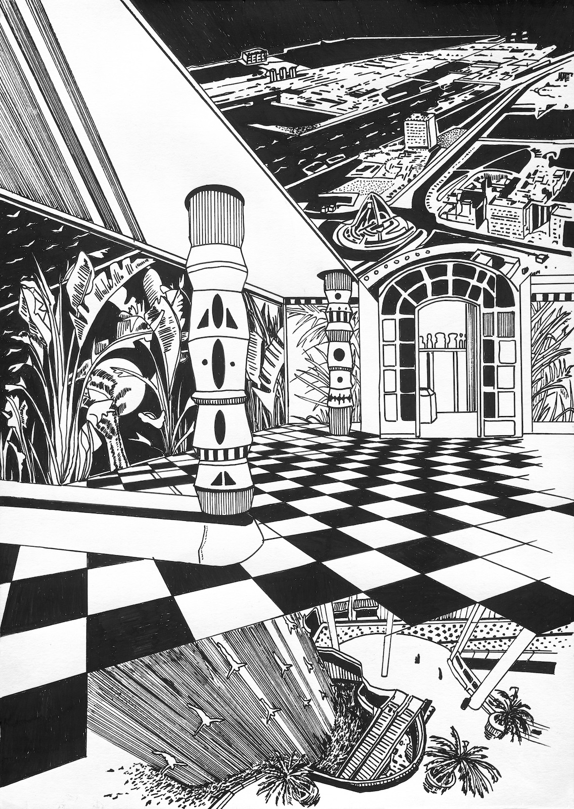 Sans titre #7 (Duba�), 2019