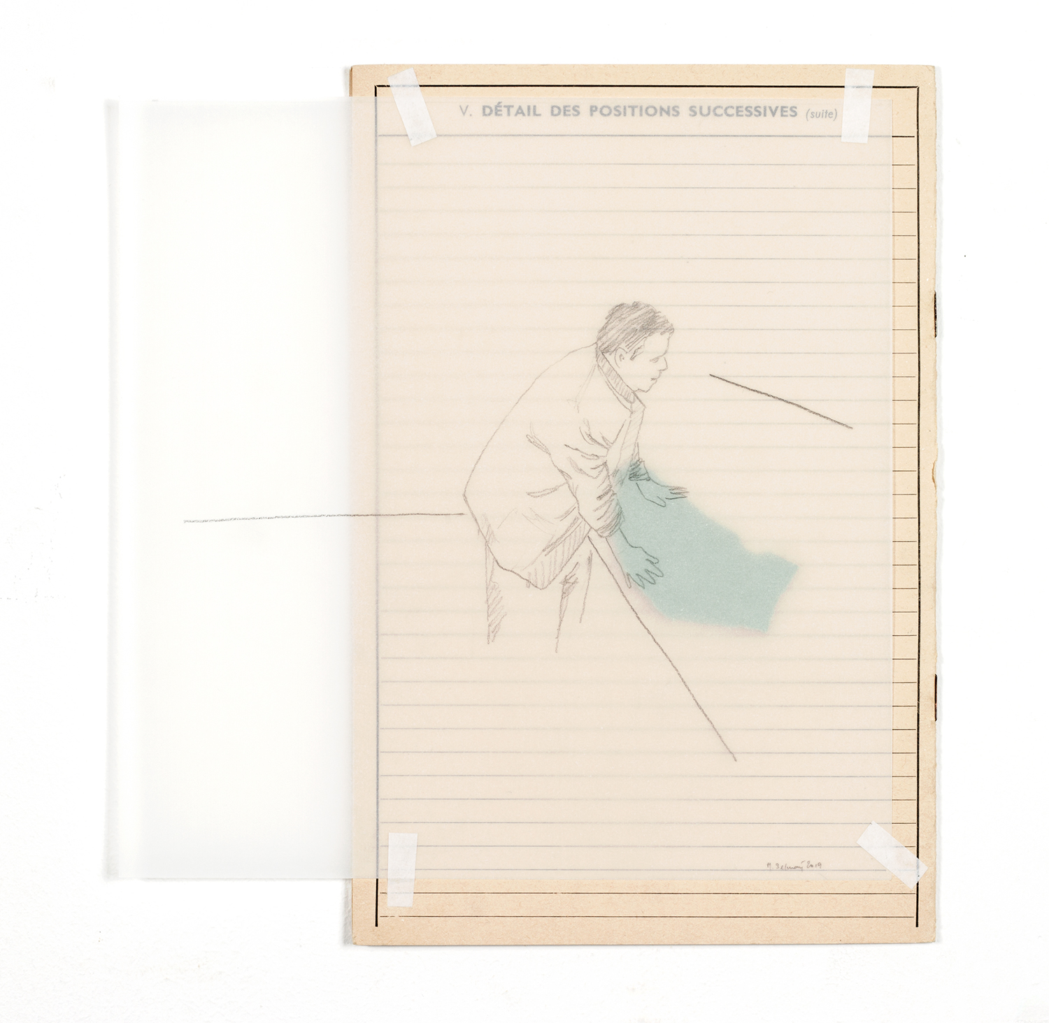 D�tail des positions successives, 2019