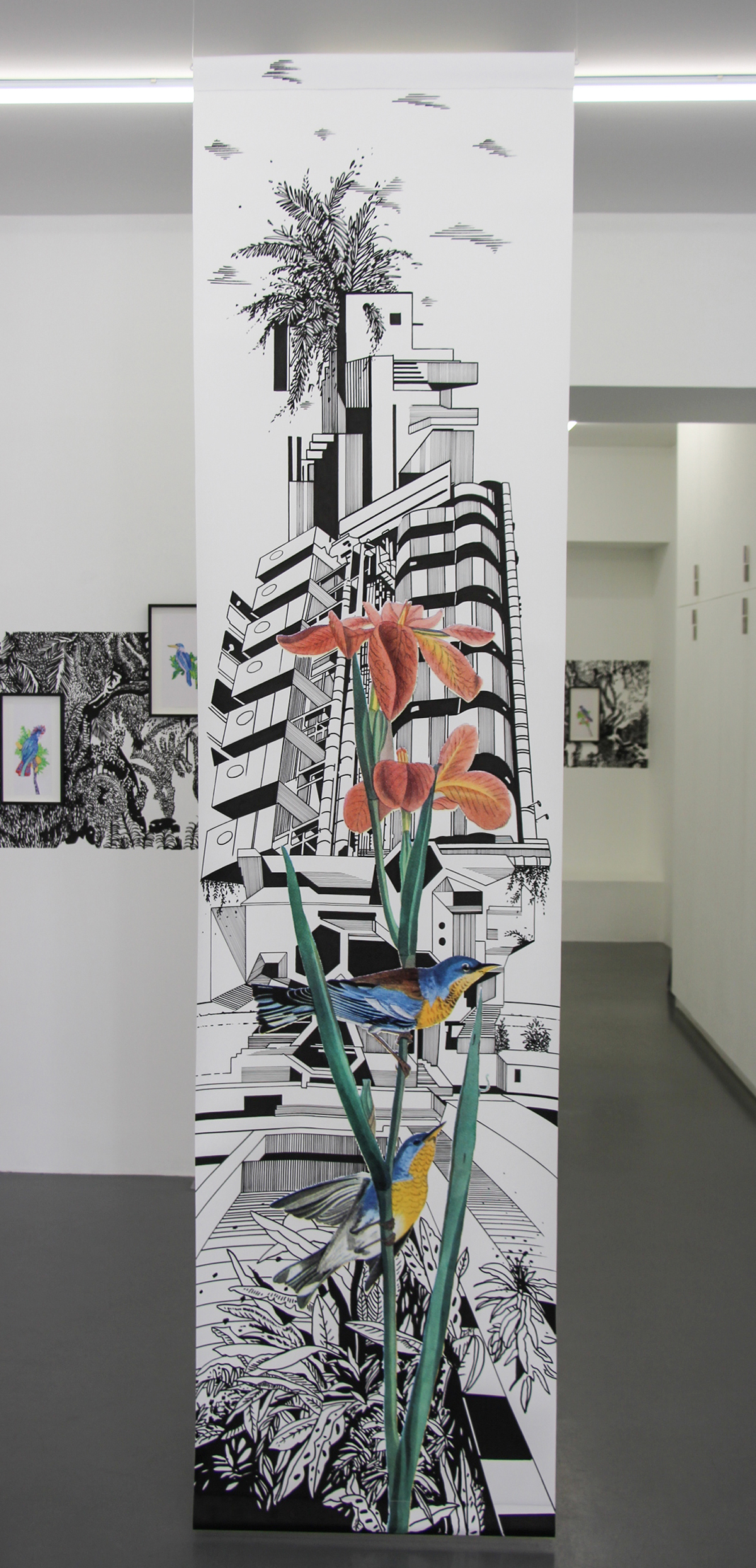 � ... et des �chelles pour les oiseaux �