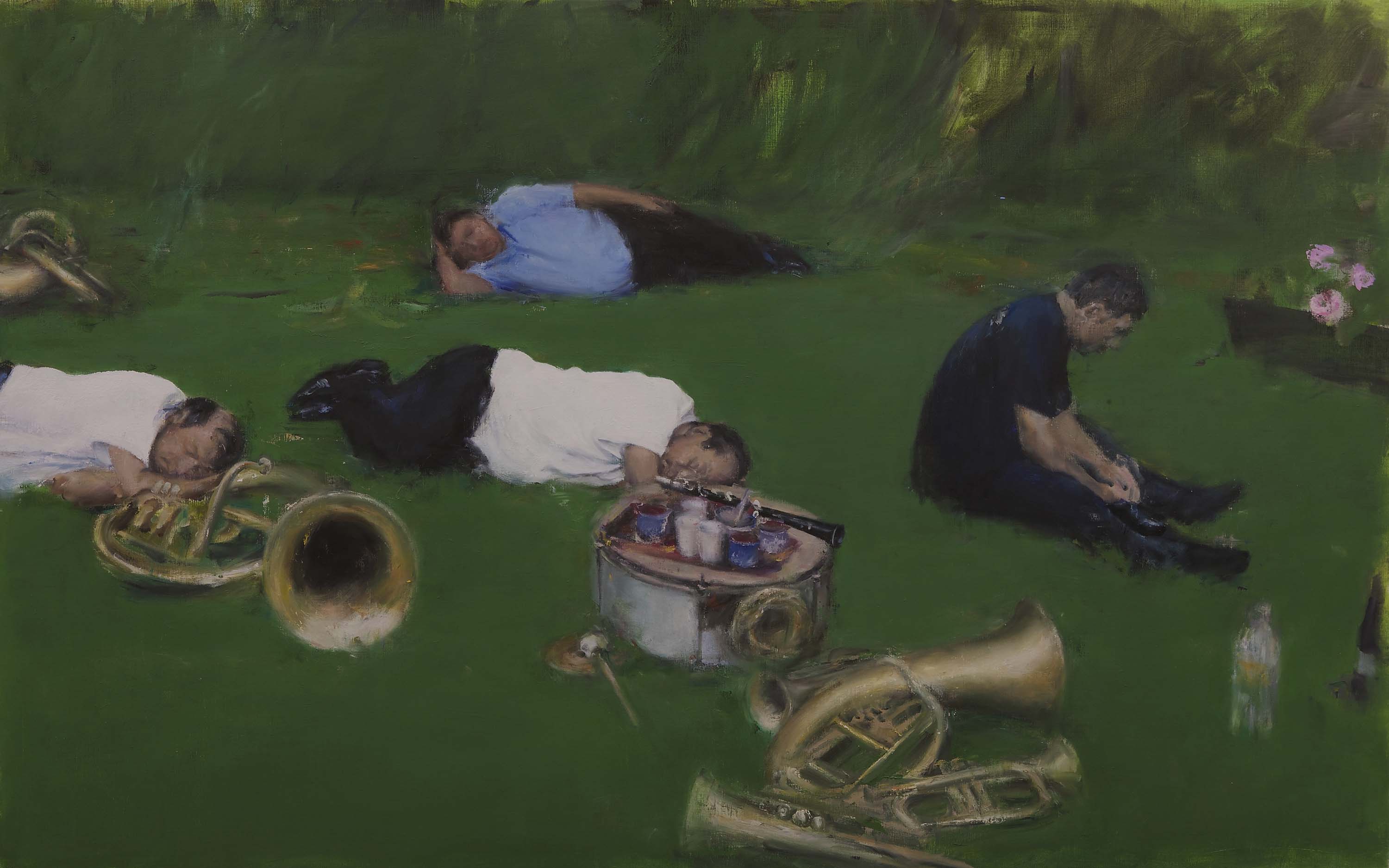 Florin Stefan � la galerie Anne-Sarah B�nichou